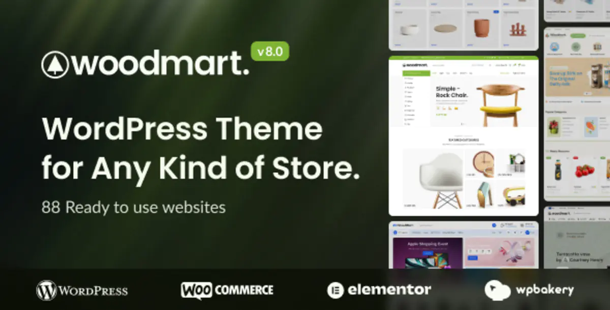 WoodMart - Multipurpose WooCommerce Theme