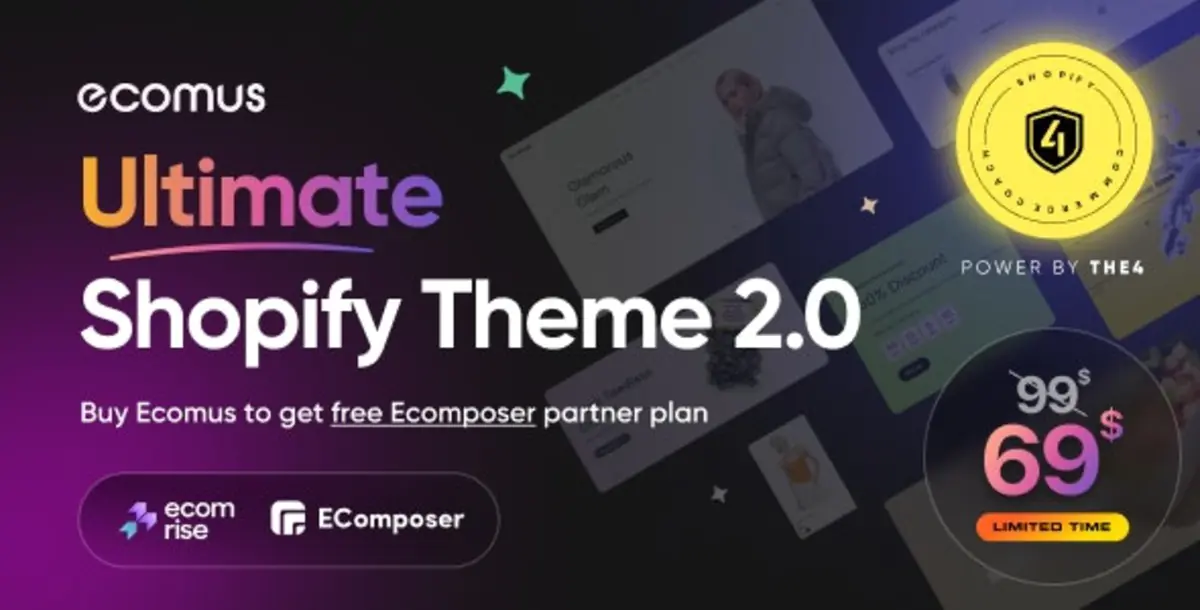 Ecomus - Ultimate Shopify OS 3.0 (Theme Block)